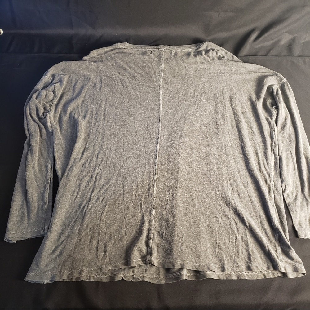 We The Free Grey Long Sleeve Blouse Women’s‎ XS - Picture 2 of 5